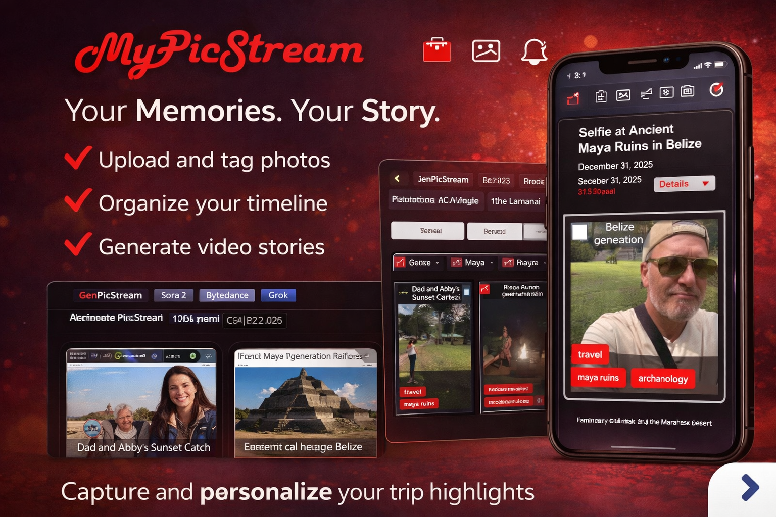 MyPicStreaM website screenshot